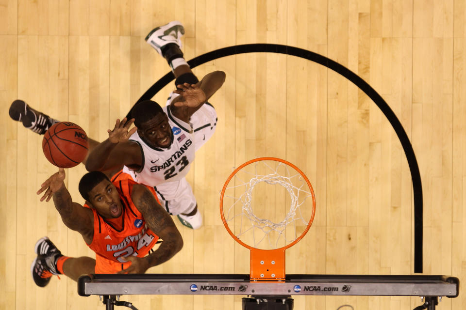 NCAA Basketball Tournament - Louisville v Michigan State