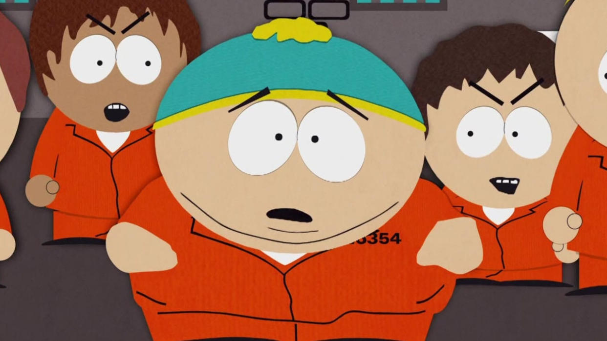  Cartman in South Park. 