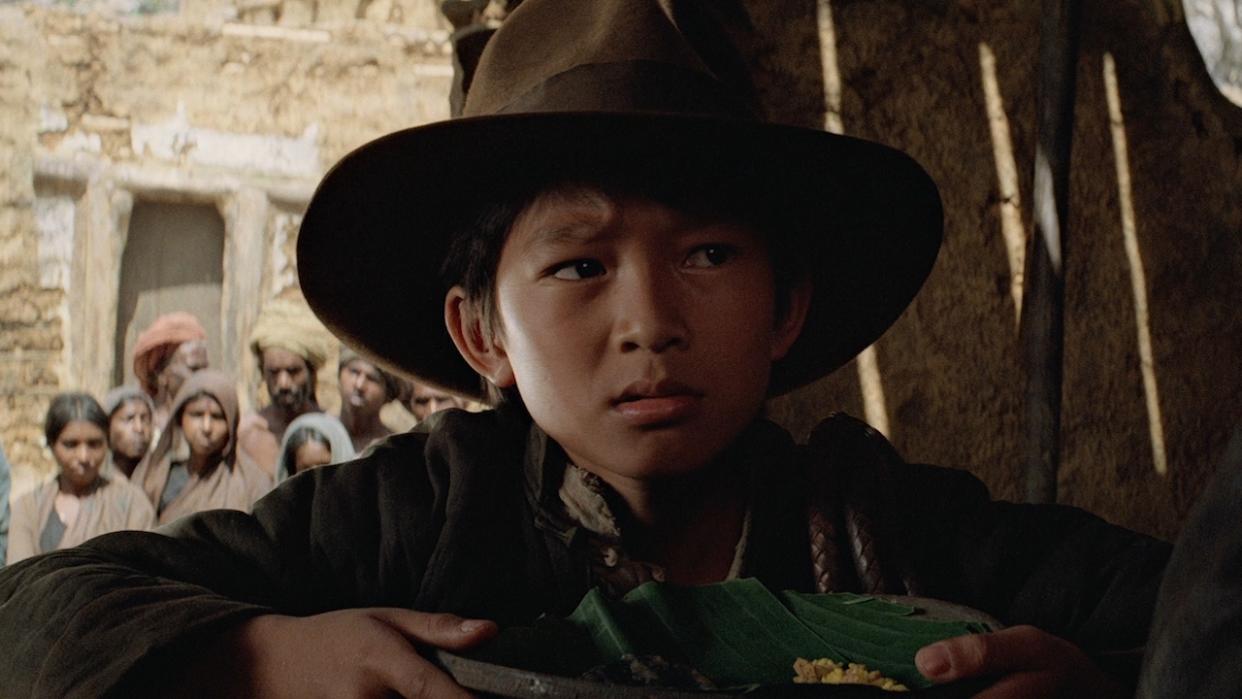  Ke Huy Quan as Short Round in Indiana Jones in the Temple of Doom 