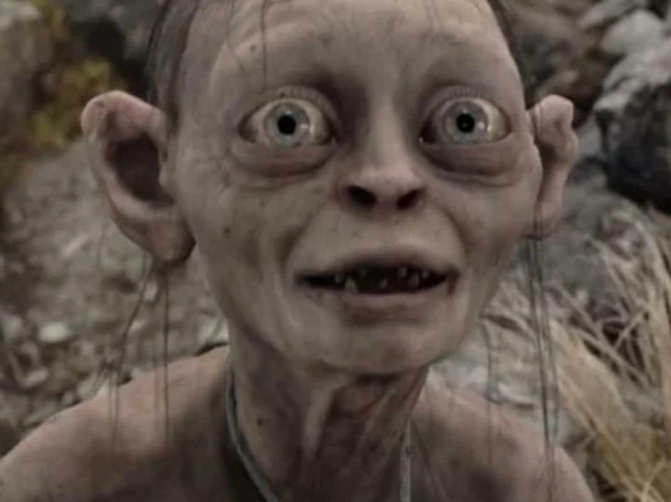 Gollum in the ‘Lord of the Rings’ films (New Line Cinema)