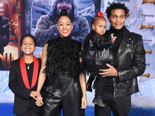 Steve Granitz/WireImage Cree Hardrict, Tia Mowry, Cairo Hardrict, Cory Hardrict