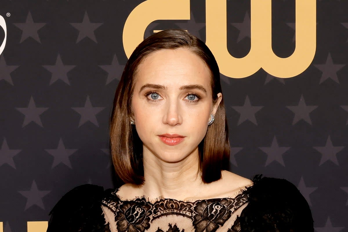 ‘Ruby Sparks’ actor Zoe Kazan said it was saddened that Glazer’s speech ‘could even be considered a political stance’ (Getty Images for Critics Choice)