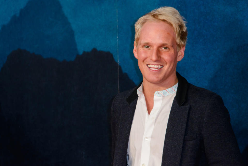 Jamie Laing has discussed his hair loss concerns on a podcast, pictured in February 2017. (Getty Images)