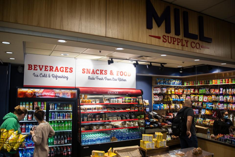 The Mill Supply Co. inside the Des Moines International Airport, on Thursday, Nov. 18, 2021, in Des Moines. 