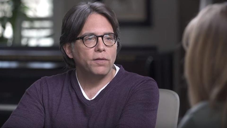 Keith Raniere en una imagen de una entrevista en YouTube