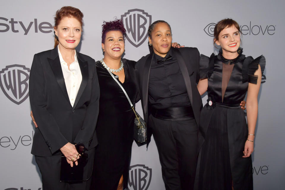 Golden Globes : les stars vêtues de noir