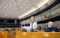 Plenary session at the European Parliament in Brussels