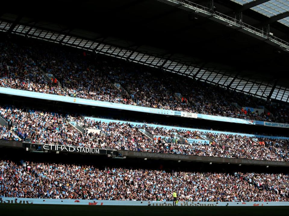 Etihad Stadium, the home of Manchester City (Getty Images)