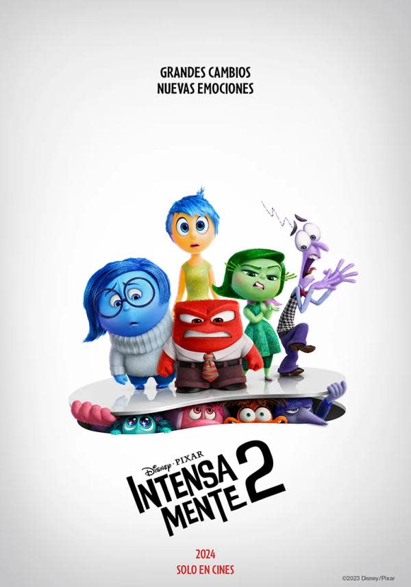 Póster oficial de 'IntensaMente 2'