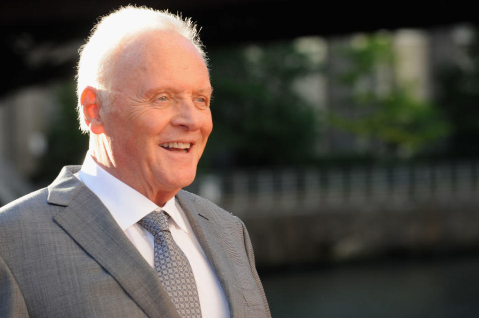 Anthony Hopkins and his daughter have a complicated relationship. (Photo: Getty Images)