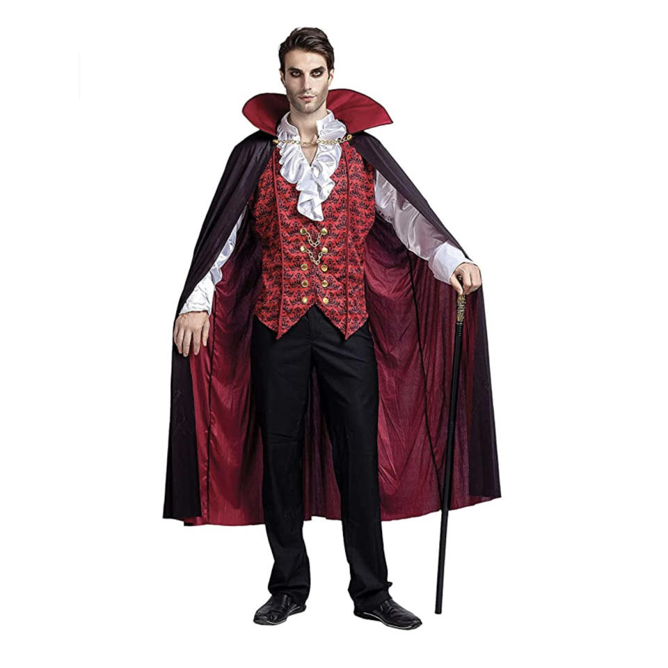 Spooktacular Creations Renaissance Men's Vampire Halloween Costume