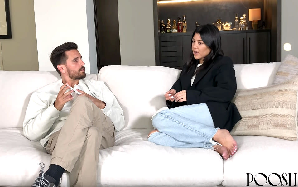 Scott Disick and Kourtney Kardashian