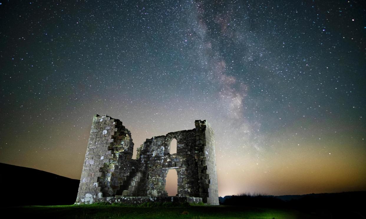 <span>The Milky Way over Skelton tower on the North York Moors.</span><span>Photograph: Martin Williams/Alamy</span>