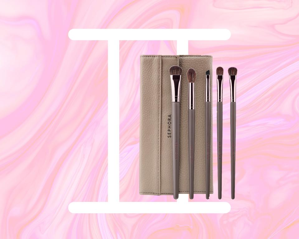 <h1 class="title">Gemini: Sephora Collection Eyes: Uncomplicated Brush Set</h1><cite class="credit">Courtesy of brand: Allure / Rosemary Donahue</cite>