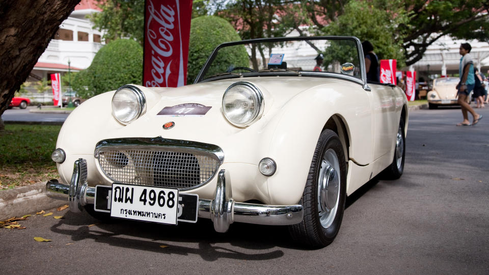 HUA HIN - DECEMBER 19: Austin Healey Sprite Frogeye, 1960.