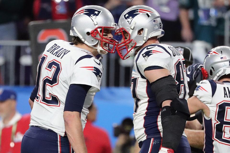 Tom Brady, Rob Gronkowski friendship