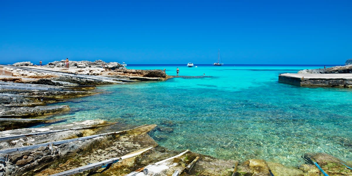 Formentera’s Calo de Sant Agusti (AETIB)