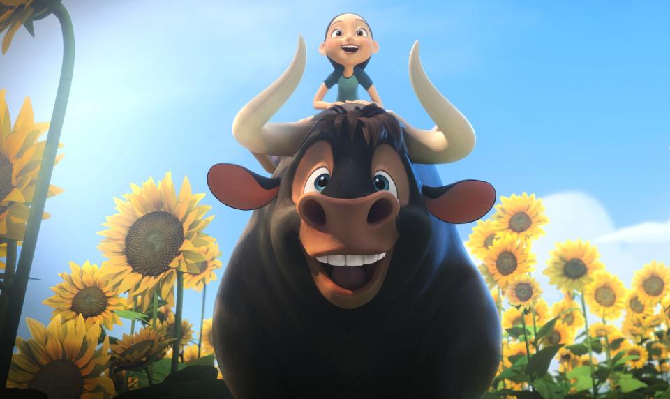 <p>“Ferdinand – Geht STIERisch ab!” ist der neueste Animationsspaß von den Machern der “Ice Age”-Reihe. Im Zentrum steht der Titel gebende Stier Ferdinand. Der ist an sich das harmloseste Exemplar seiner Rasse, aufgrund eines Irrtums wird er aber von Menschen gefangengenommen, eingesperrt und für eine Stierkampfarena abgerichtet. Doch da hat jemand die Rechnung ohne Ferdinand gemacht. Er schart seine Freunde zusammen und schmiedet einen Fluchtplan. (Bild: 20th Century Fox) </p>