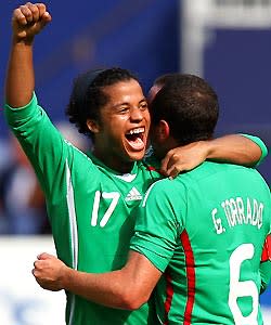 Giovani Dos Santos and Gerardo Torrado