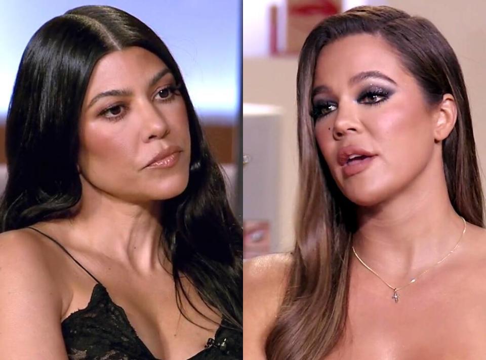 KUWTK, Kourtney Kardashian, Khloe Kardashian