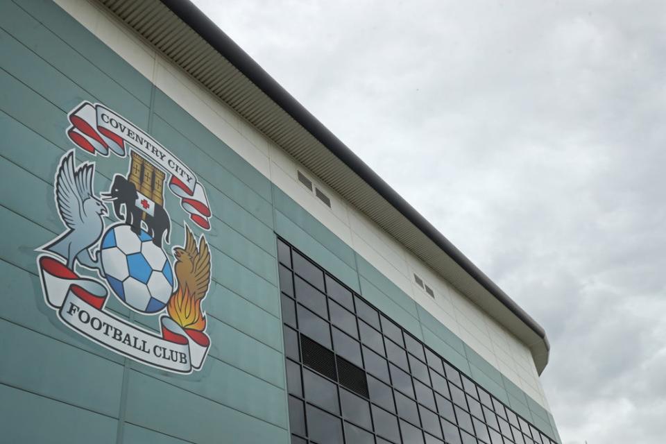 A Coventry supporter was arrested after an alleged incident of racist abuse (Bradley Collyer/PA) (PA Wire)