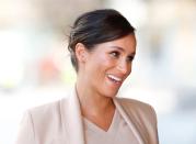 <p>In Meghan's <a href="https://www.vogue.co.uk/article/meghan-markle-editors-letter-september-2019-issue" rel="nofollow noopener" target="_blank" data-ylk="slk:guest editor's letter;elm:context_link;itc:0;sec:content-canvas" class="link ">guest editor's letter</a> in <em>Vogue</em>, she mentioned an affinity for London-based fitness studio <a href="https://www.heartcore.co.uk/barre-ritual" rel="nofollow noopener" target="_blank" data-ylk="slk:Heartcore's Ritual class;elm:context_link;itc:0;sec:content-canvas" class="link ">Heartcore's Ritual class</a>. "Heartcore's new Ritual class is a high-energy, cardio-based mat workout incorporating elements of yoga, Pilates and barre," the description in <em>Vogue </em>reads.<br></p>