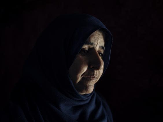 Hanan fled Syria in 2013 after air attacks shelled the rear of her house (Paddy Dowling/Qatar Charity)