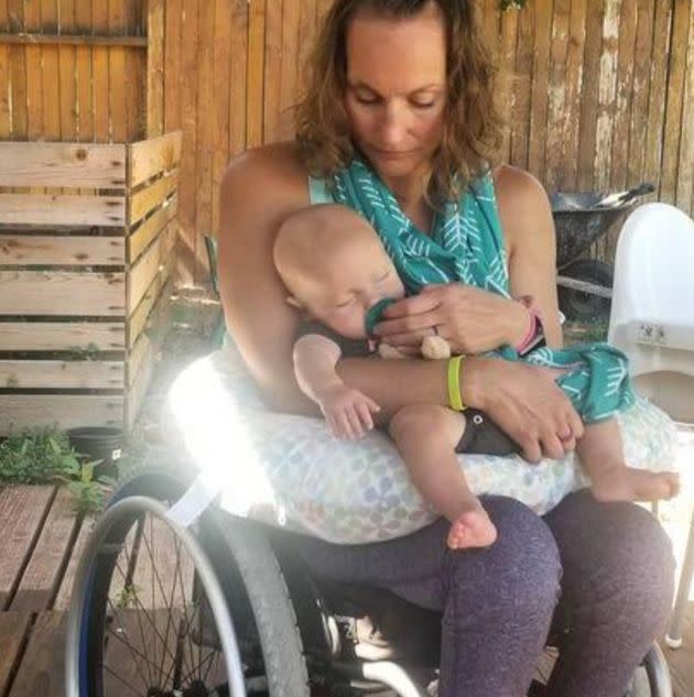 The author and her son, Orren, at home in Denver, Colorado (2019). (Photo: Courtesy of Ryan Rae Harbuck)