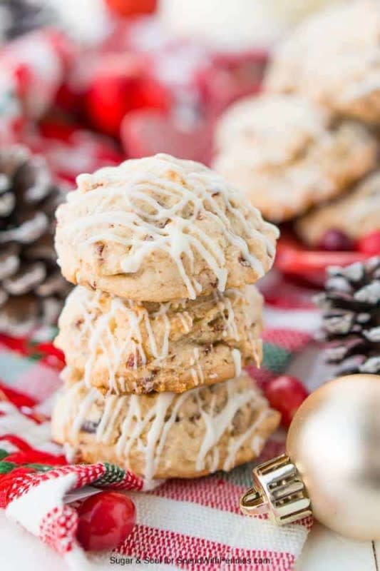 <p>Spend With Pennies</p><p>Cranberry is such a great holiday flavor.</p><p><strong>Get the recipe: <a href="https://www.spendwithpennies.com/cranberry-white-chocolate-chip-pudding-cookies/" rel="nofollow noopener" target="_blank" data-ylk="slk:Cranberry White Chocolate Chip Pudding Cookies;elm:context_link;itc:0;sec:content-canvas" class="link ">Cranberry White Chocolate Chip Pudding Cookies</a></strong></p>