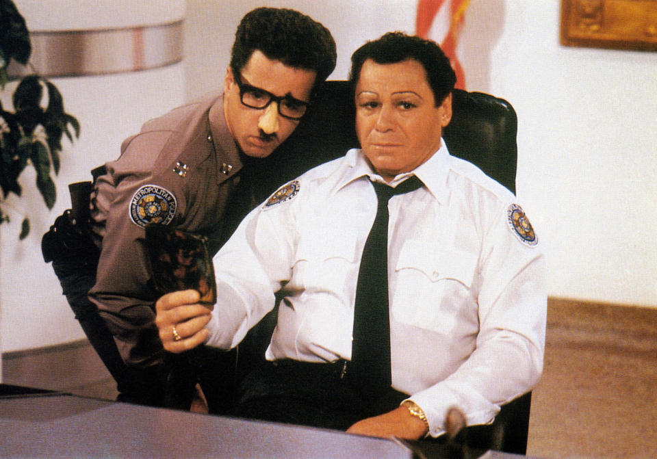 Lance Kinsey, Art Metrano, ‘Police Academy 3’ (1986) - Credit: Everett Collection