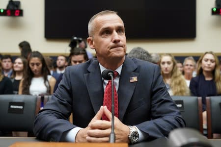 Corey Lewandowski testifies before the U.S. House Judiciary Committee's impeachment investigation hearing on Capitol Hill in Washington