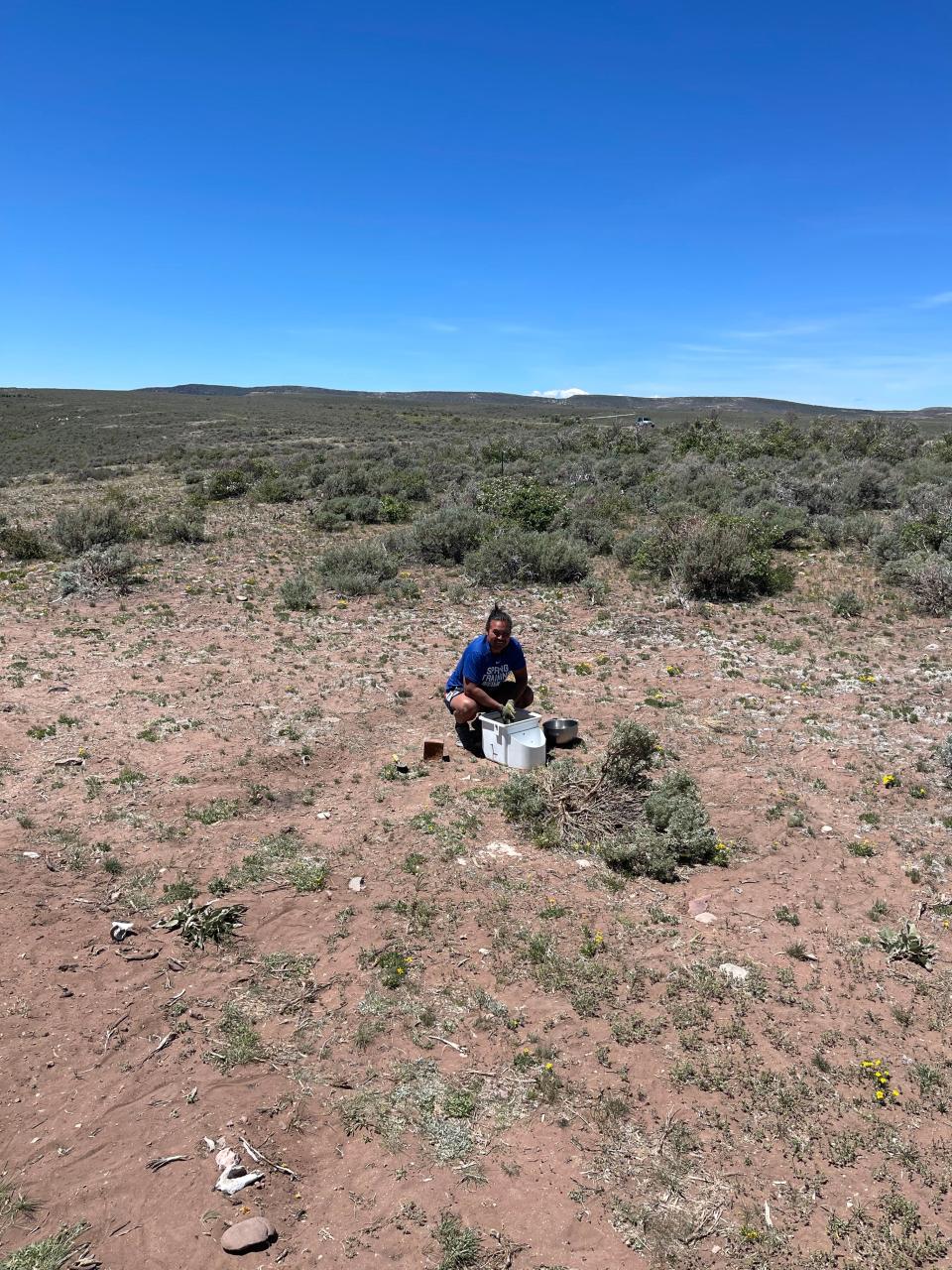 nicole jones husband emptying the composting toilet