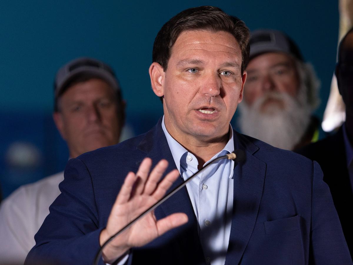 Ron Desantis Says People Need To Chill Out About A Possible Gop Civil War 