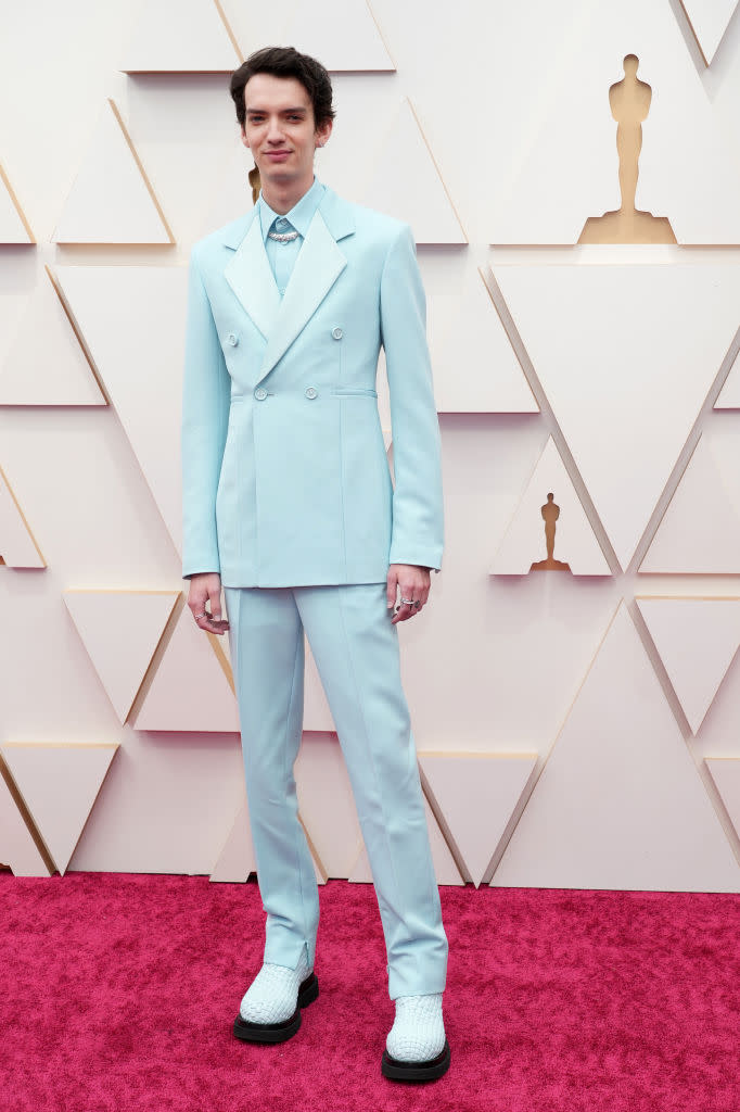 Kodi Smit-McPhee attends the 94th Annual Academy Awards at Hollywood and Highland on March 27, 2022 in Hollywood, California. (Photo by Kevin Mazur/WireImage)<span class="copyright">WireImage,—2022 Kevin Mazur</span>