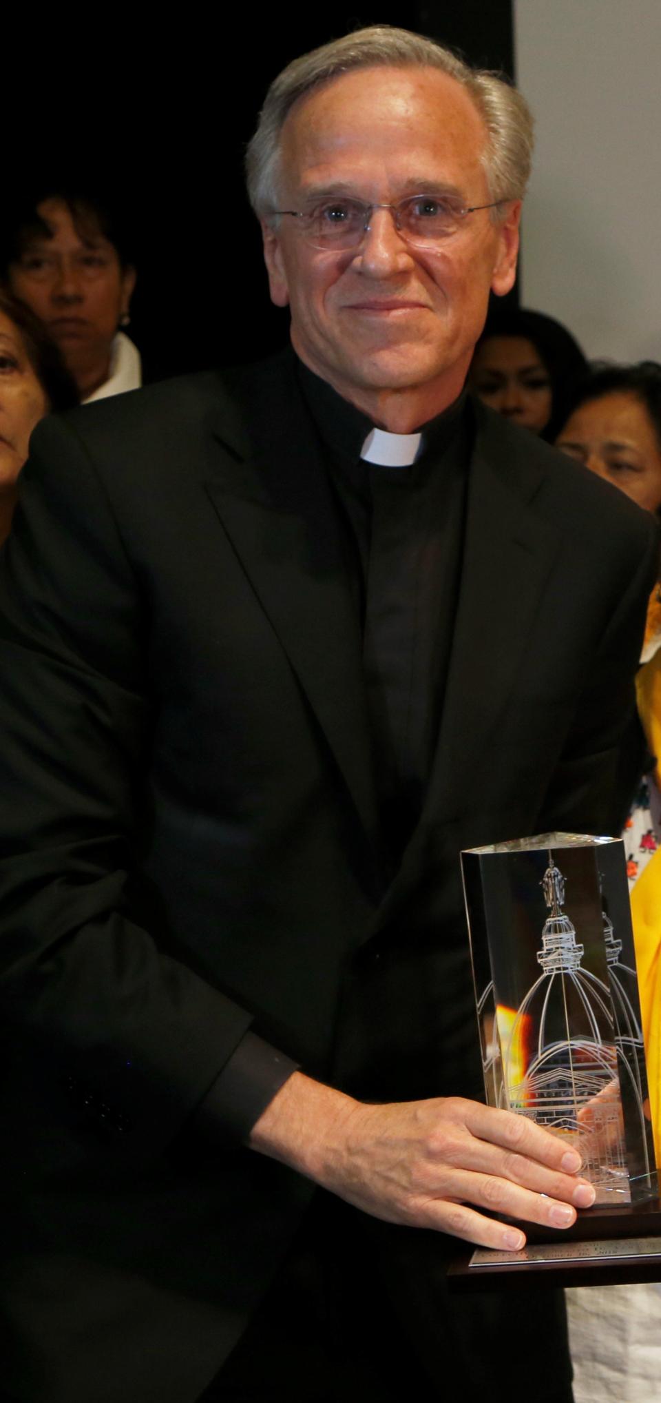 The Rev. John I. Jenkins, rector of Notre Dame University