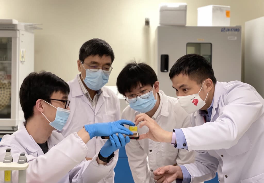 The team of scientists led by NTU hopes that the VaNGuard test can be deployed in settings where quickly confirming COVID-19 status of individuals is paramount. PHOTO: Nanyang Technological University