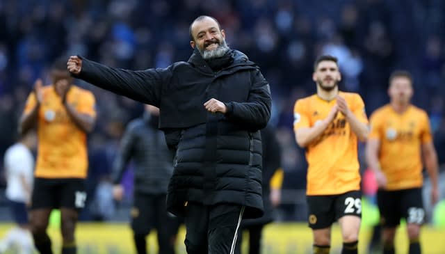 Nuno Espirito Santo was delighted with his team's second-half performance