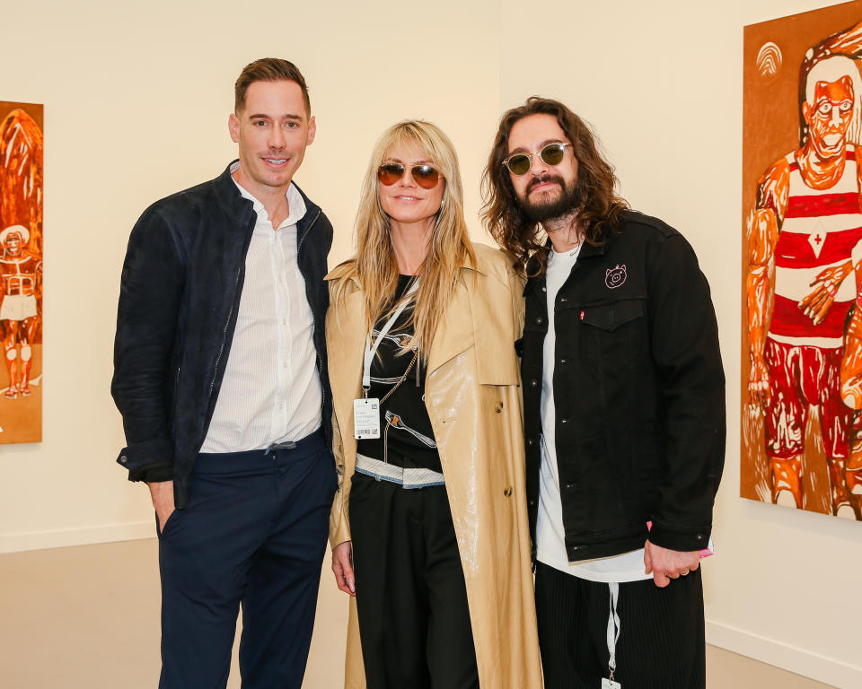 Carter Reum -  Heidi Klum - Tom Kaulitz - Frieze Los Angeles - 2023