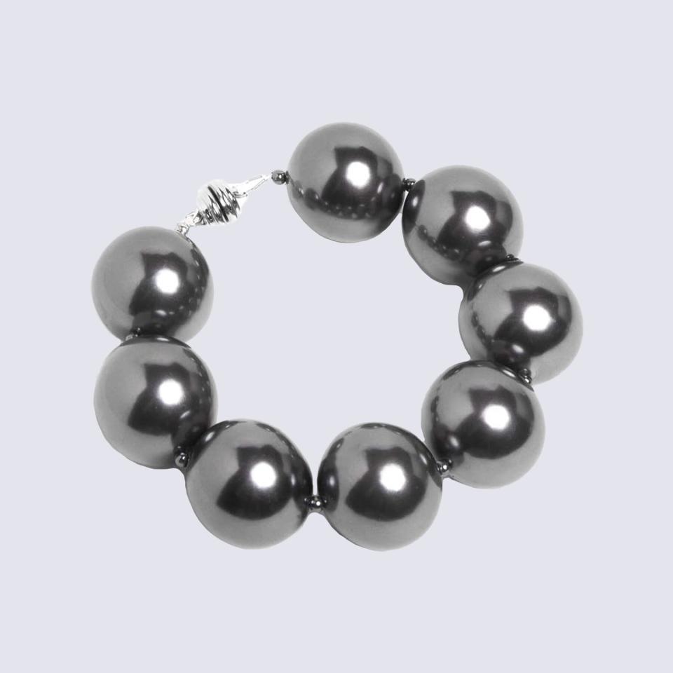 Hot Girls Pearls Sterling Gray Cooling Bracelet