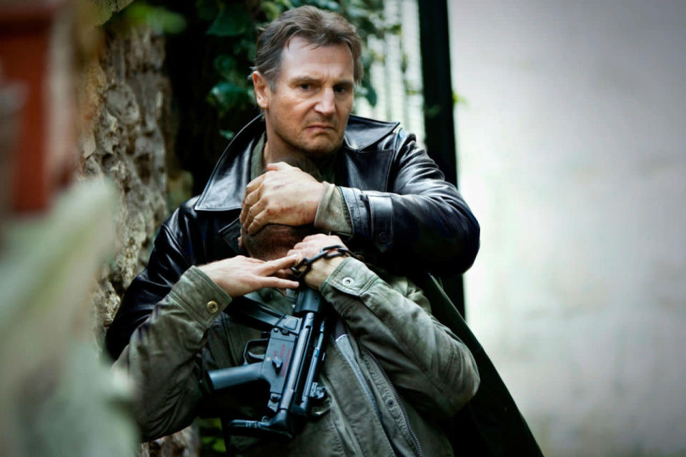 Bryan Mills (Liam Neeson), el protagonista de ‘Venganza’ (’Taken’, 2008), tiene una serie de habilidades especiales que aprendió durante su época como agente de la CIA. ¿Lo peor que puedes hacer? Meterte con su familia porque irá a por ti y te matará antes de que puedas reaccionar. (Foto: 20th Century Fox / M6 Films / Grive Productions / Canal+ / TPS Star).