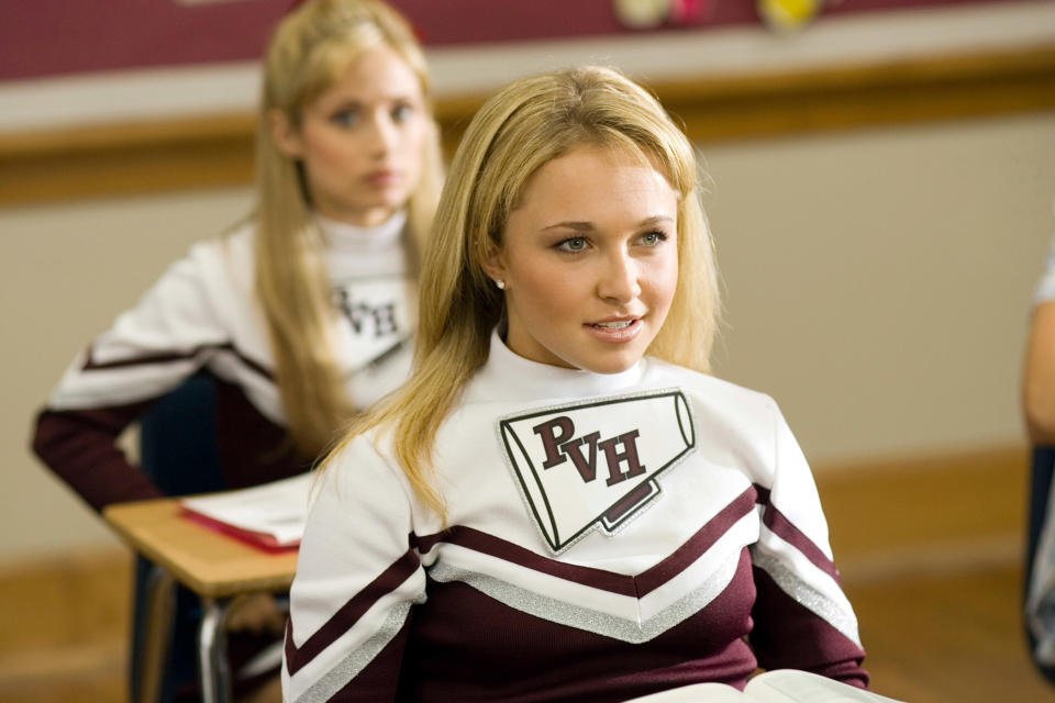 Hayden Panettiere as a cheerleader in Bring It On All or Nothing