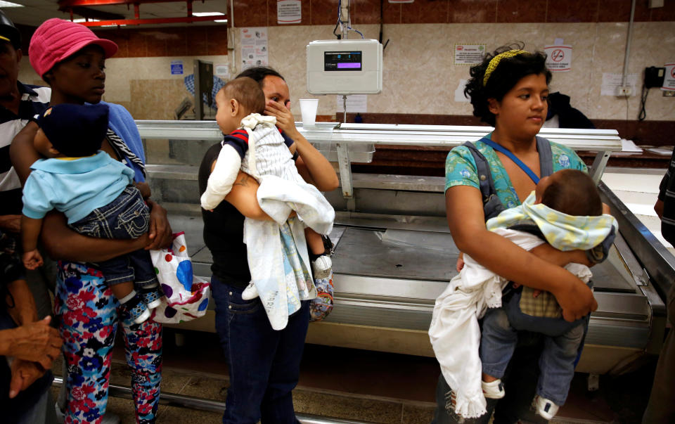 Venezuela grocery store shelves