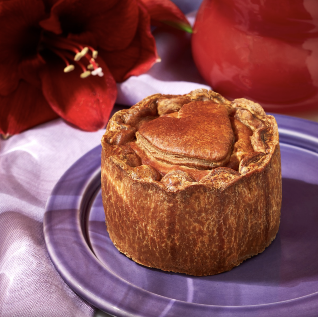 You can also feast on Fortnum & Mason's heart pork pie. (Fortnum & Mason)