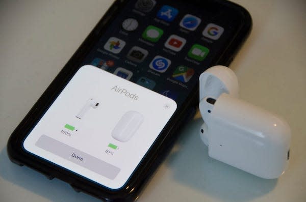 AirPods 無線連接 iPhone