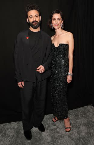 <p>Chelsea Lauren/Shutterstock</p> Morgan Spector and Rebecca Hall