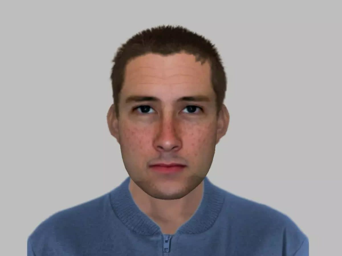 The e-fit of the man police want to speak to (Avon and Somerset Police)