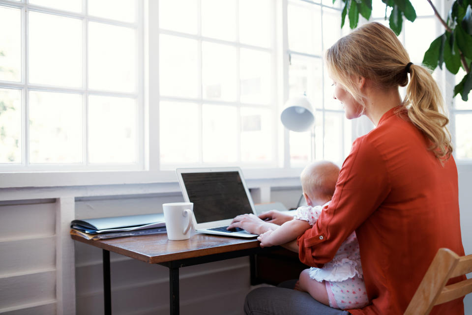 She claimed working mums ‘come home exhausted’ and ‘dinner is usually fast food or microwave’, while while stay-at-home mums ‘rest’ while the children rap and make ‘nutritious and delicious’ dinner ‘from scratch’. Photo: Getty Images (stock image)