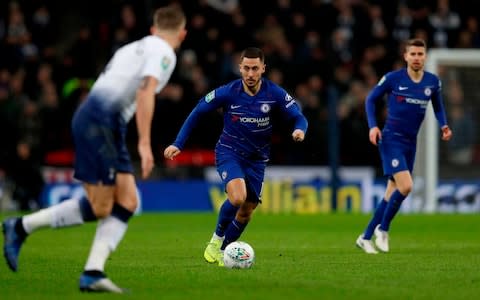 eden hazard dribbling - Credit: AFP