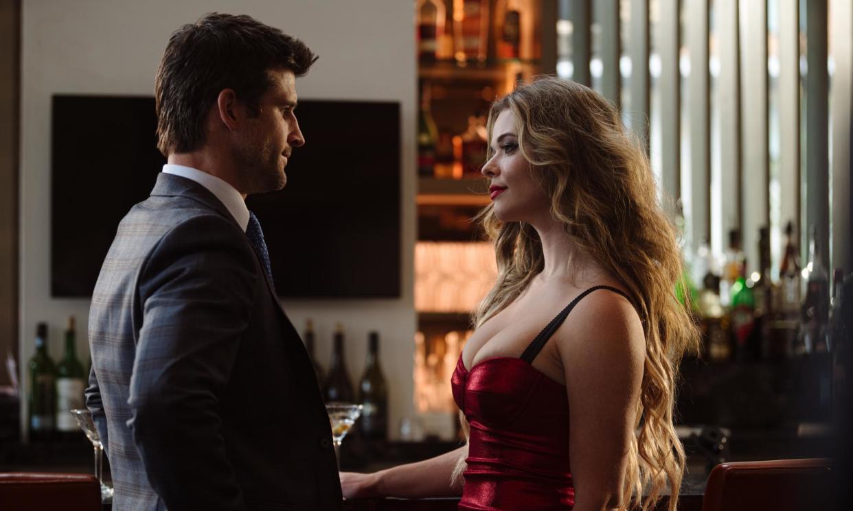 <span>Double trouble … Parker Young and Sasha Pieterse in The Image of You</span><span>Photograph: Film PR undefined</span>