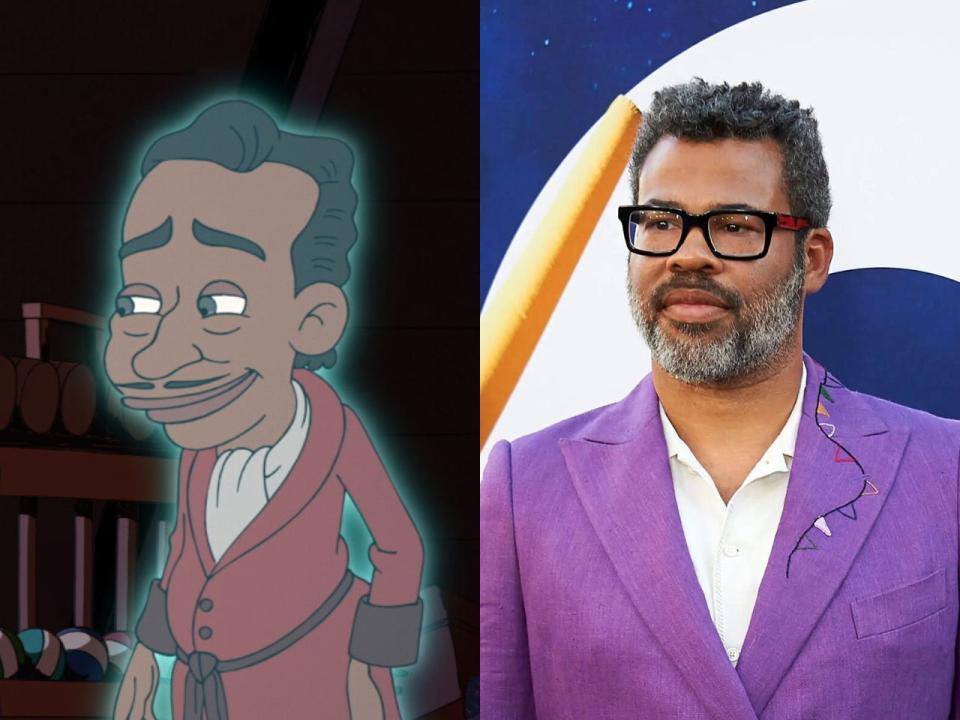 Jordan Peele reprises his role as the ghost of Duke Ellington in "Big Mouth" season 7.